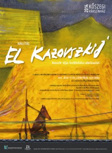 El Kazovszkij Kossuth-díjas képzőművész kiállítása plakát