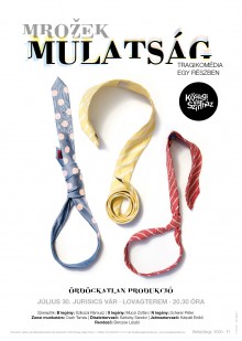 Mrožek: Mulatság plakát