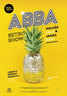 ABBA –és Retro Show plakát